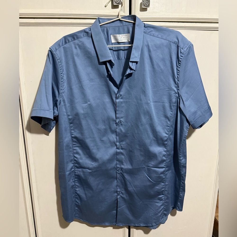 Renuar Blue Men's Shirt